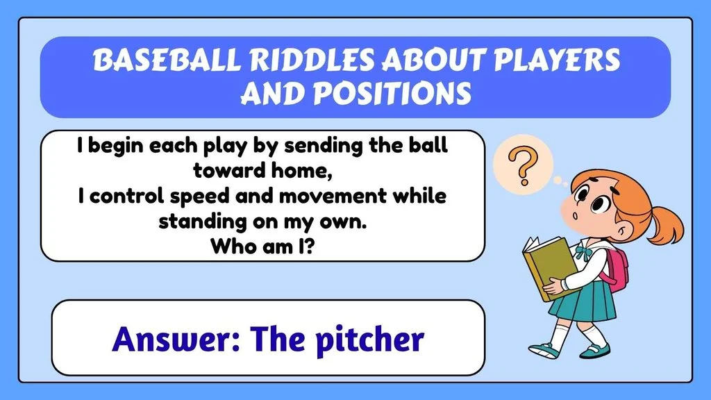 Baseball Riddles About Players and Positions