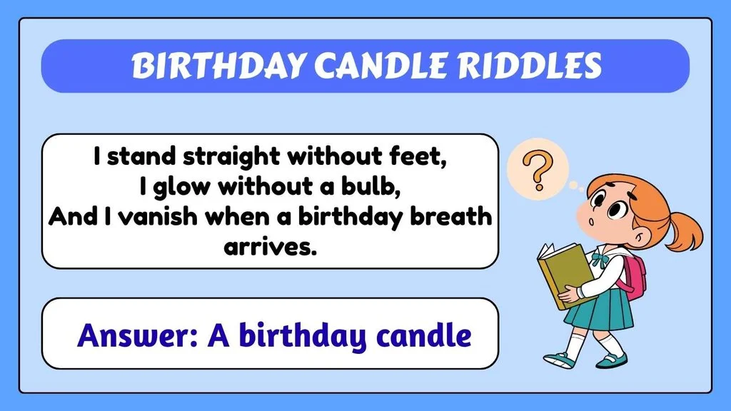 Birthday Candle Riddles