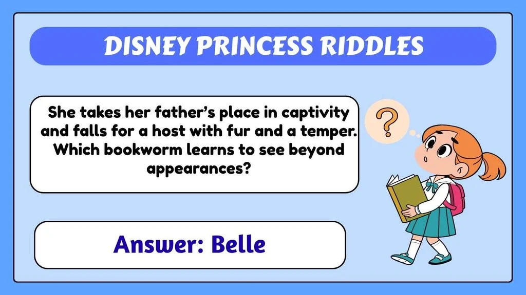 Disney Princess Riddles