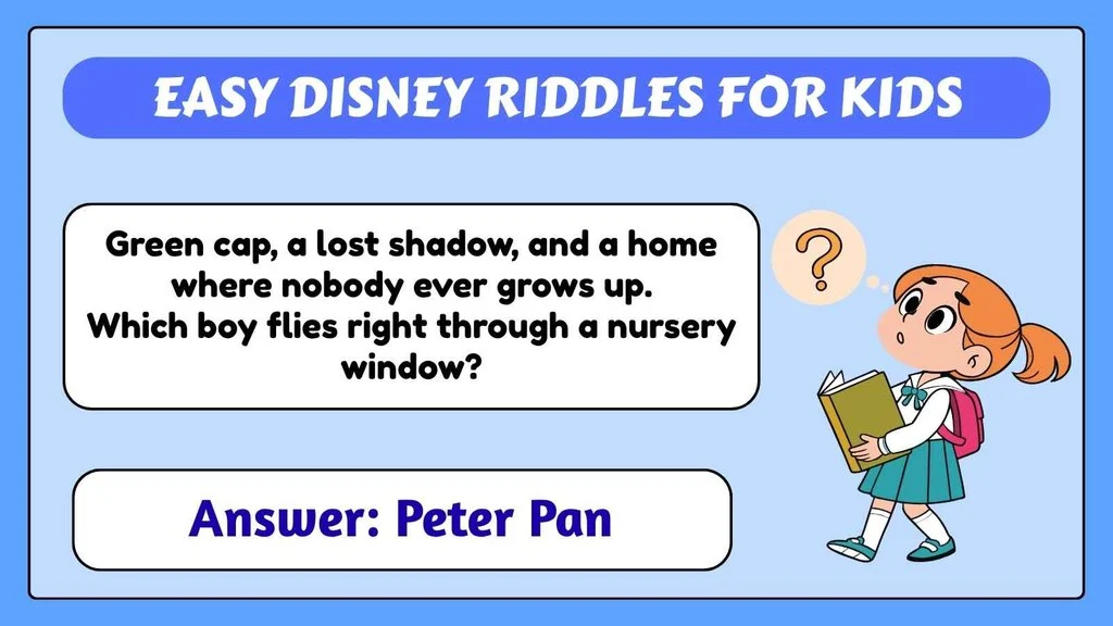 Easy Disney Riddles for Kids