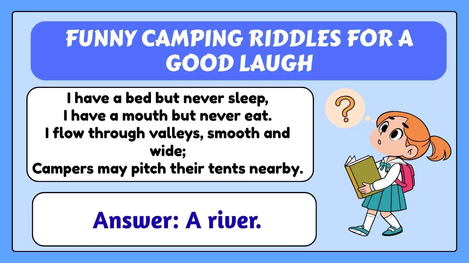 Funny Camping Riddles for a Good Laugh
