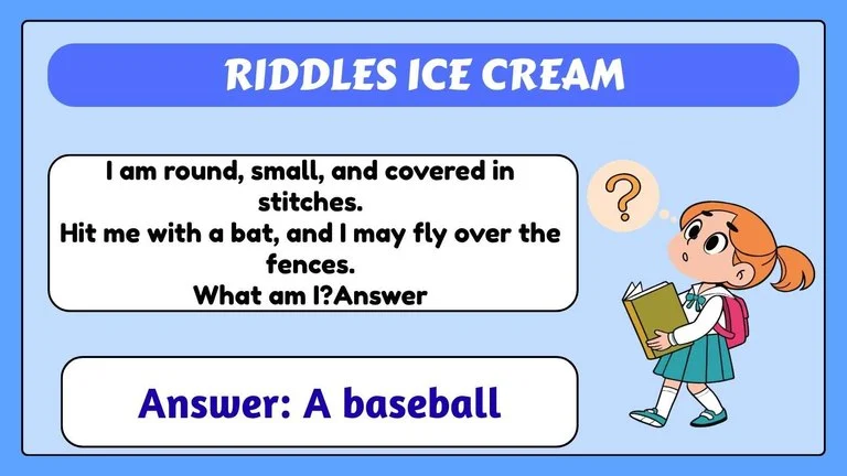 riddles ice cream