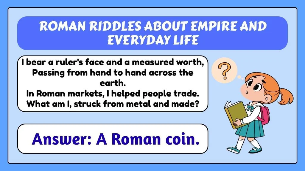 Roman Riddles About Empire and Everyday Life