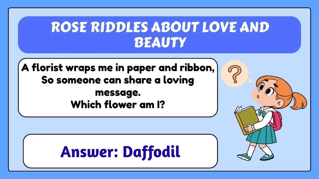 Rose Riddles About Love and Beauty