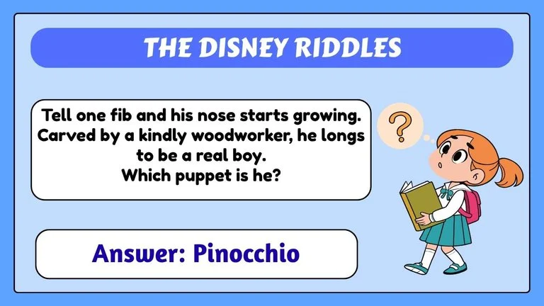 the disney riddles