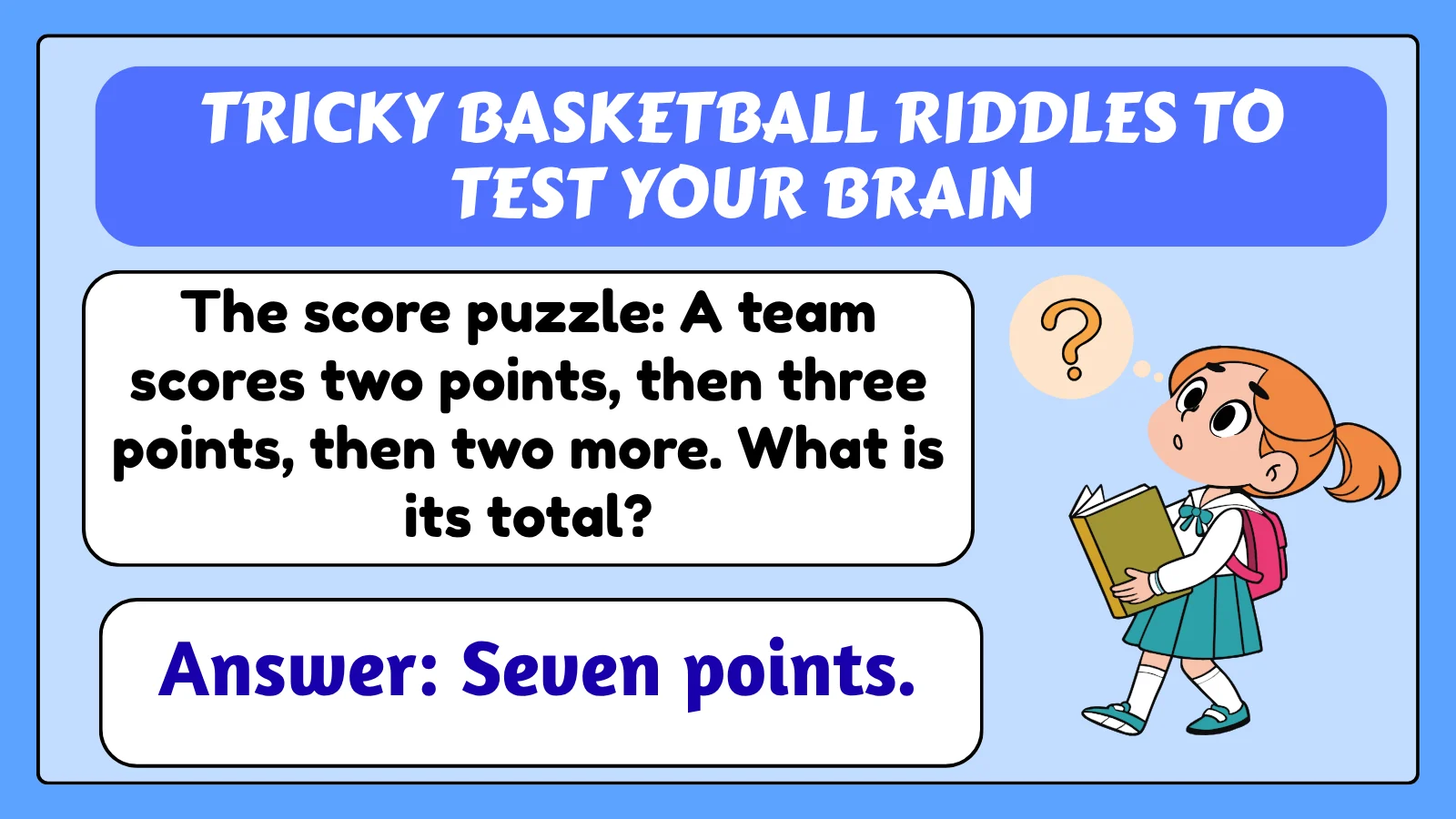 Tricky Basketball Riddles to Test Your Brain
